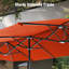 Aletse 13ft Rectangular Market Umbrella-1434826392