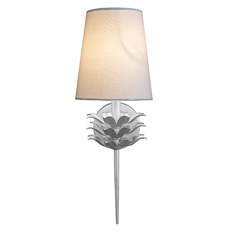 Delilah 1 - Light Wallchiere, Silver
