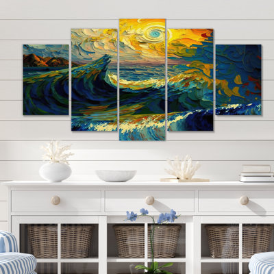 Impression sur toile Penrod - 5 vagues