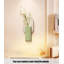 Décoration murale en grès crème avec verdure-389759924-389759915