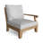 Gatsby 32'' Wide Teak Patio Sectional with Sunbrella® Cushions