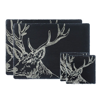 Square 4 Piece Coaster Set