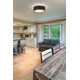 Murphie Single Light Polyester LED Flush Mount