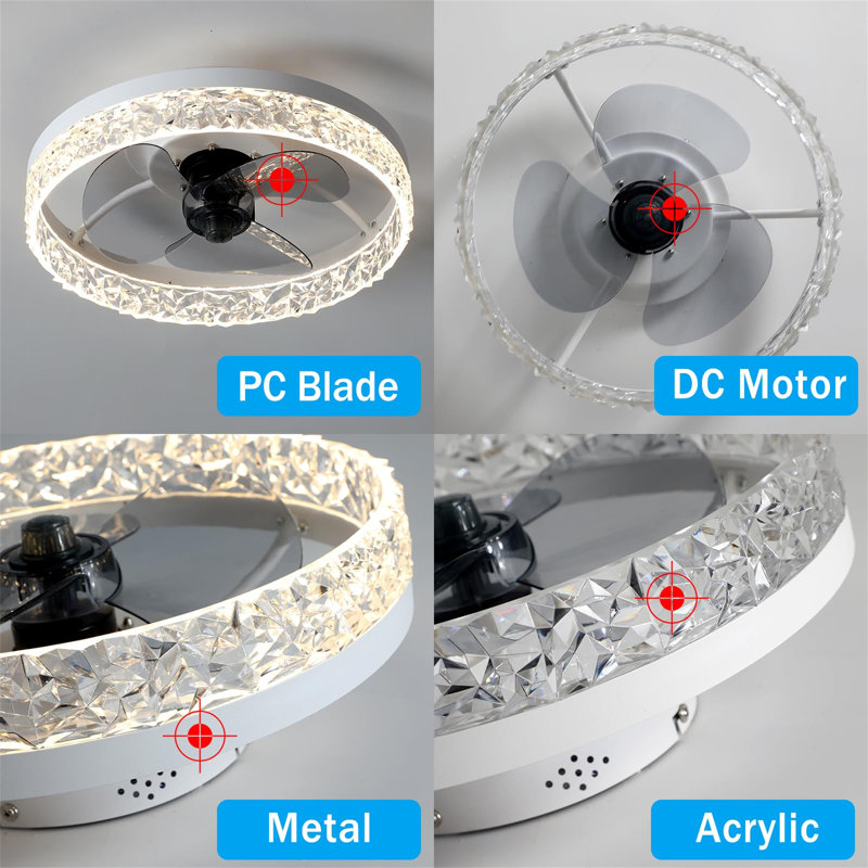 Ceiling Fan with LED Lights