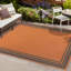 Tapis orange / gris foncé Hastin-628404228