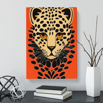 Leopard Deco Vol.2 - Wrapped Canvas