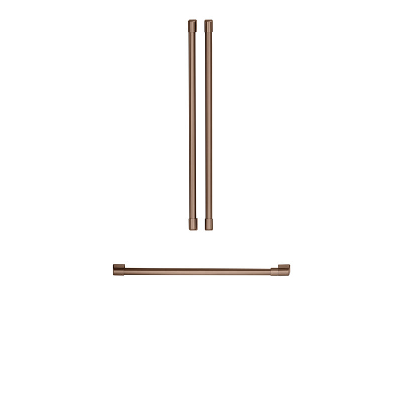 Refrigerator Handle, Brushed Copper