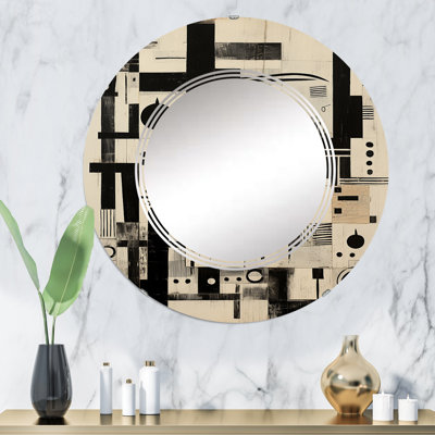 Zephra - Miroir mural moderne rond