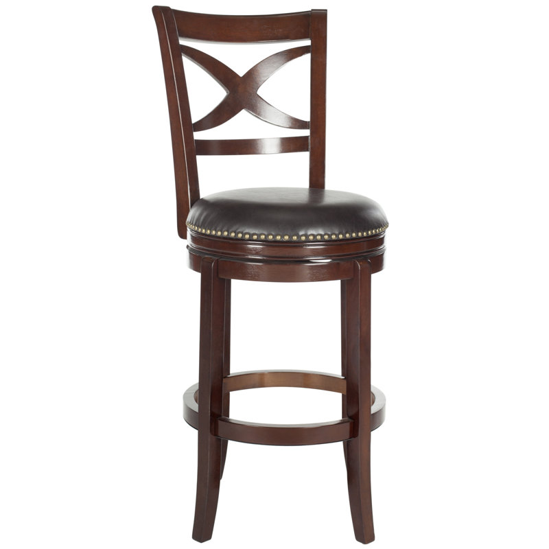Tabouret de bar pivotant 29 po Brockway, Brun Sierra, Brun