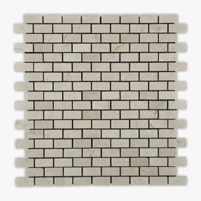 1 in. x 2 in. Marble Tile
