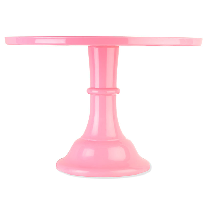 Présentoir à gâteaux en mélamine, Rose