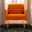 Gus Velvet Armchair-1296557523