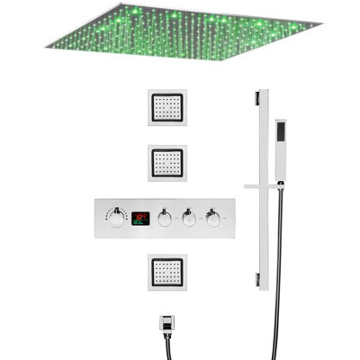 Thermostatic All-In-One Kit with Rough in-Valve