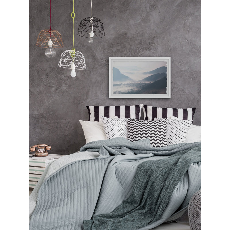 Perfect Winter Day 1 Piece Wall Art, 41cm H x 61cm W x 3.81cm D, White Picture Frame Paper