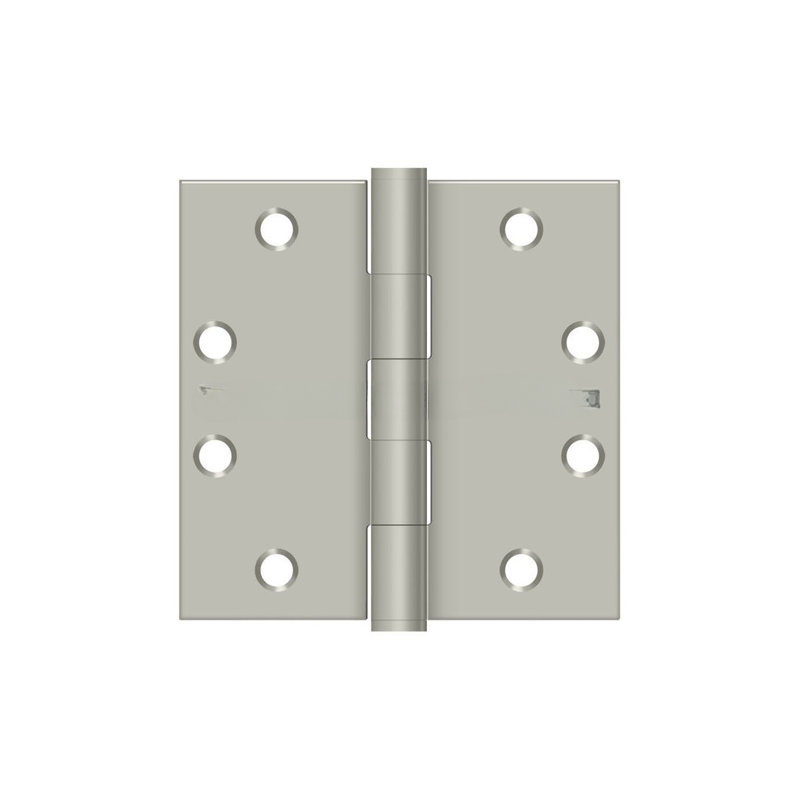Steel Butt Bearing Hinge, Brushed Nickel