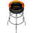 Pontiac Swivel Upholstered Counter Stool with Metal Frame
