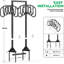 Support de tuyau d'arrosage de jardin
