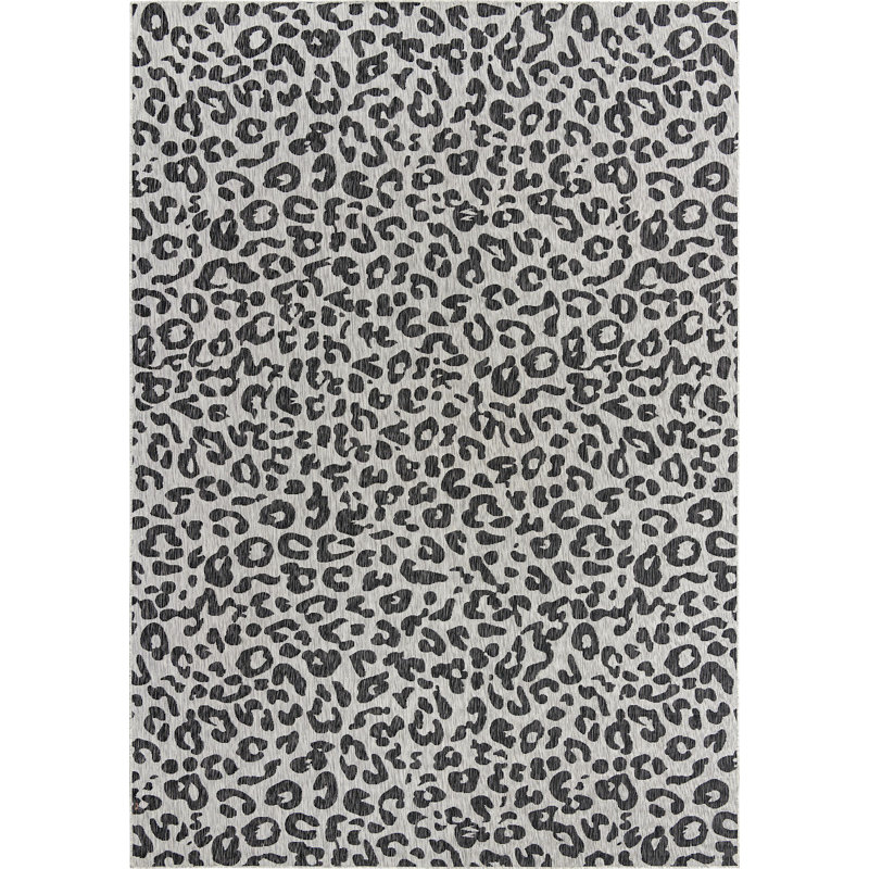 Tapis d'extérieur joyeux couleur pierre, Rectangle 10 pi x 14 pi