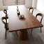 Modern minimalist style solid wood dining table-1577762590