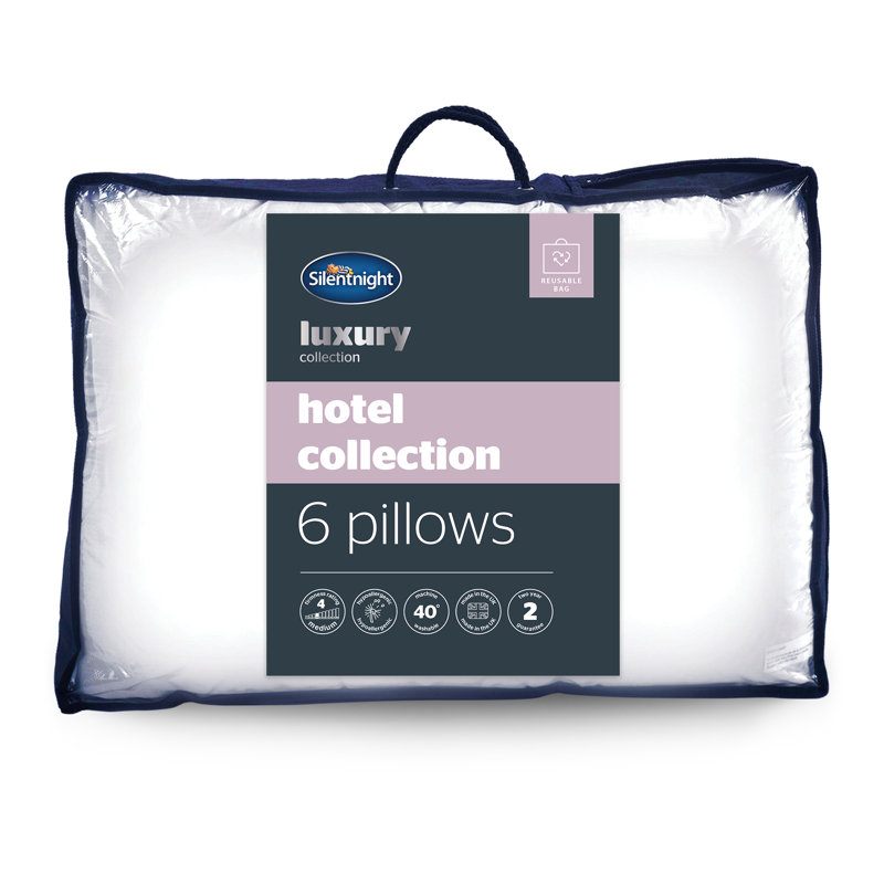 Silentnight Hotel Collection Pillows - 6 Pack