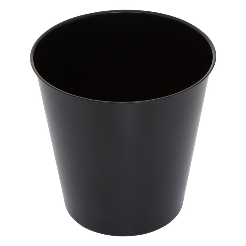 Strout Stainless Steel Open Waste Bin - 8L, Gold/Black