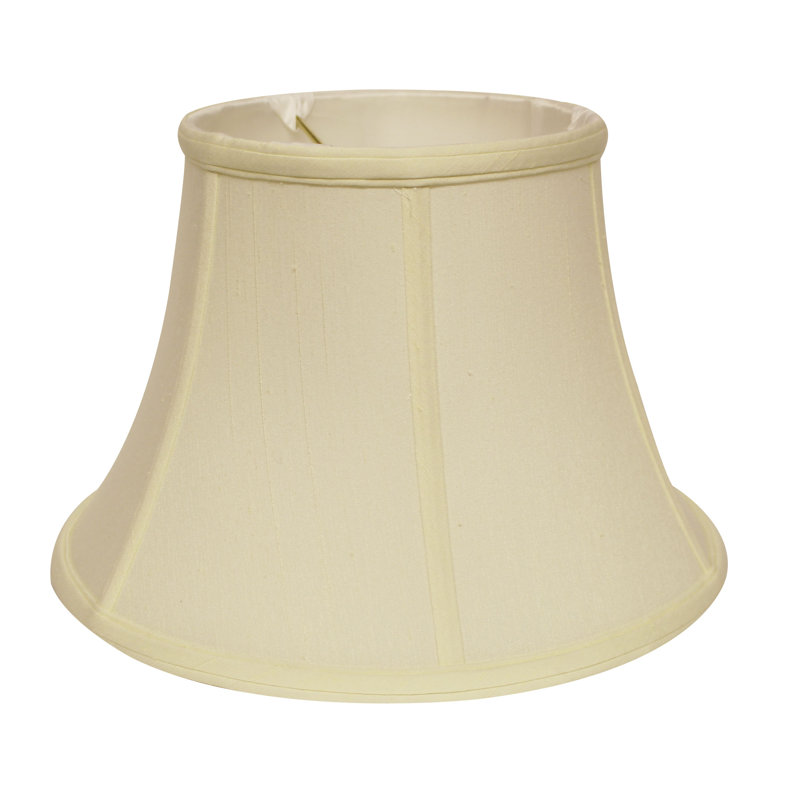 Abat-jour cloche en soie / shantung 8 "H (Uno), Oeuf