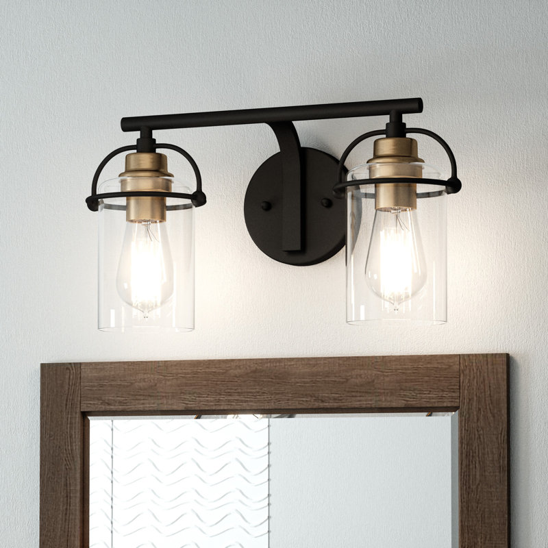 Emerson 2 - Light Dimmable Vanity Light, Matte Black