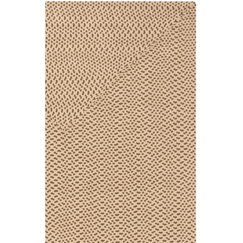 Tapis de couleur unie en coton tissé à la main Garbrand, Tapis de couloir 2 pi 3 po x 6 pi