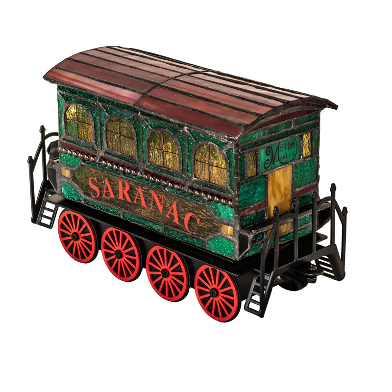 8.12'' Transportation Themed Lighted Art Glass