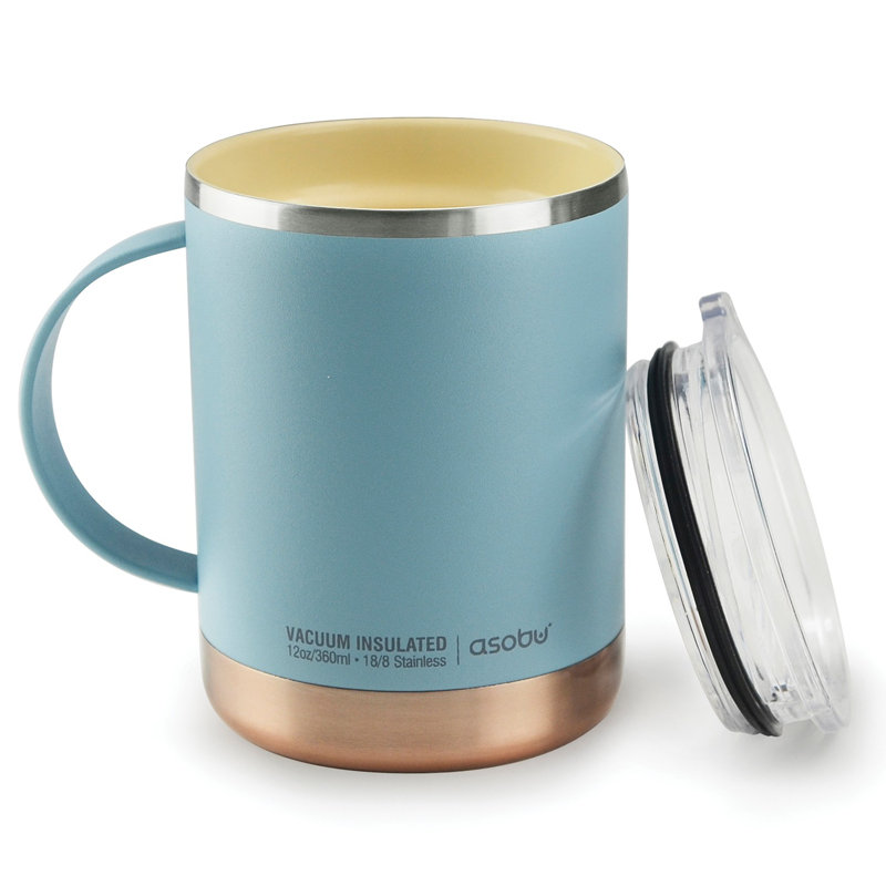 Tasse à café, Bleu