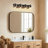 4-light Matte Black Vanity Light With Clear Glass Globe Shade,for Bathroom, Kitchen, Bedroom-526209796-526209819