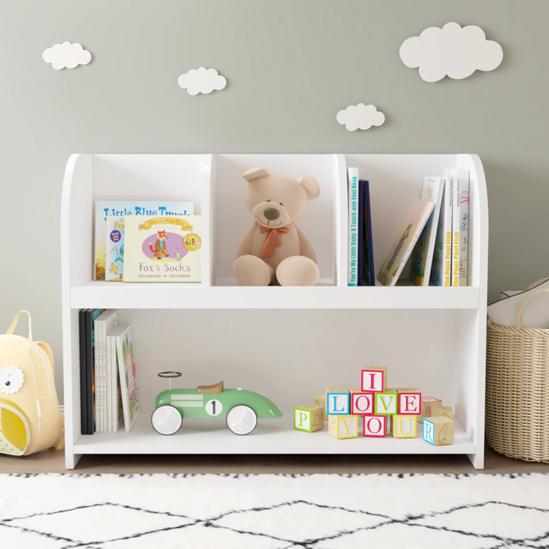 Analleli Ebern Designs Solid Wood Toy Organizer
