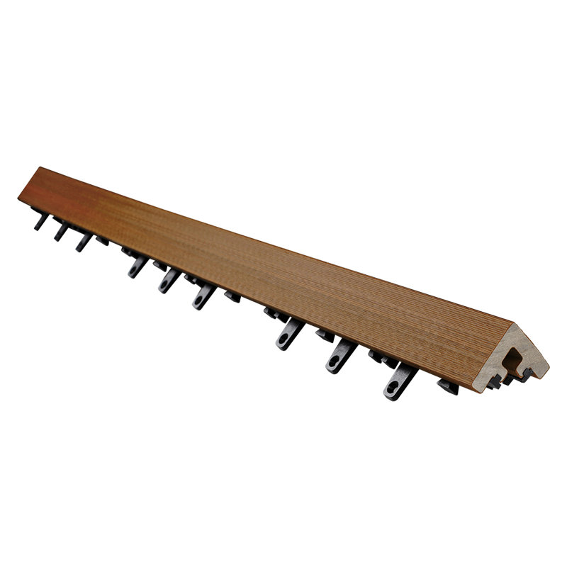 Carreau de terrasse en teck péruvien ultra rapide 2 po x 36 po UltraShield Naturale, Teck péruvien