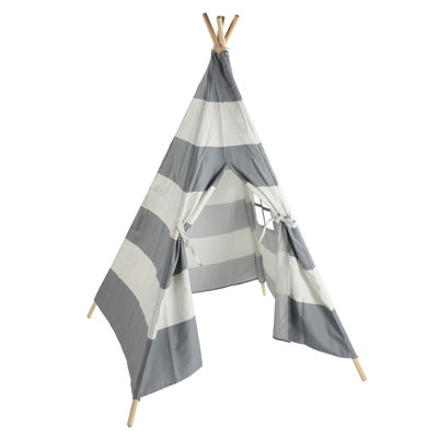 Blue Elephant 120cm W x 165cm D Indoor / Outdoor Cotton Triangular Play Tent