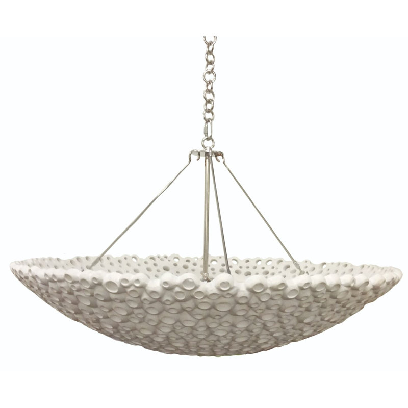 Meri 4 - Light LED Pendant, Silver