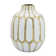 Stoneware Ceramic Vase Modern Decorative Accent with Sculptural Design