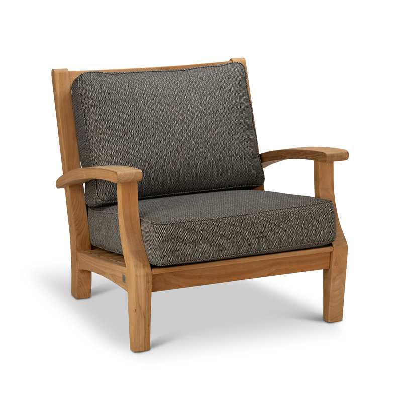 Teak Outdoor Lounge Chair, Dusk