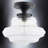 Vallauris Glass Flush Mount-1949436912