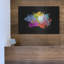 Latitude Wall® «Explode» par Luxe Portfolio, art mural en métal-609603663
