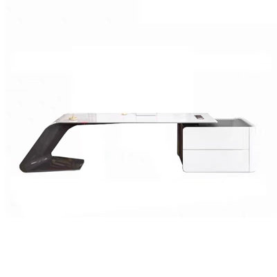 102.36"Modern administrative Executive Desk White Manufactured Wood desk