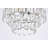Stiner 3-Light Crystal Tiered Flush Mount-57281649-57281647