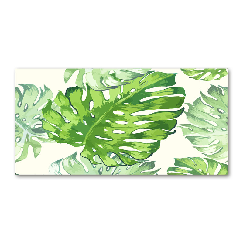 Tropical Leaves - Wrapped Canvas Print