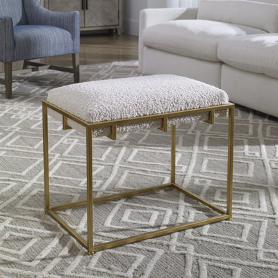 Paradox Upholstered Vanity Stool