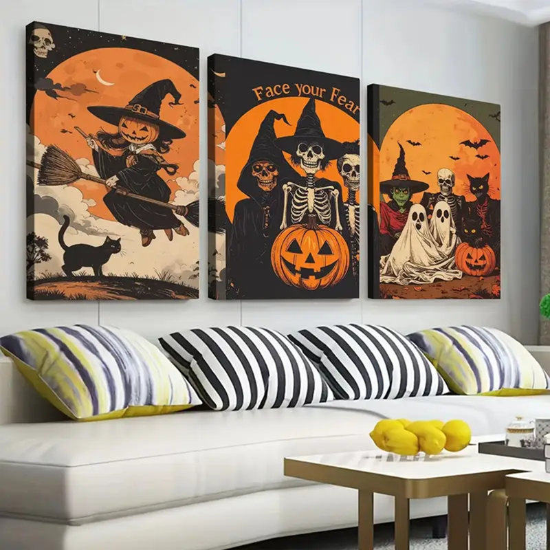3 Piece Wrapped Canvas Print