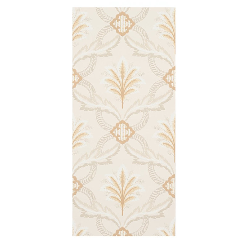 Front Waltz Wallpaper, Gray/Gold