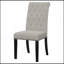  Ensemble de 2 chaises d'appoint capitonnées-1214895535