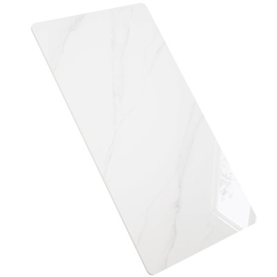 Plateau de table en pierre frittée de L 55,12 po x l 27,56 po