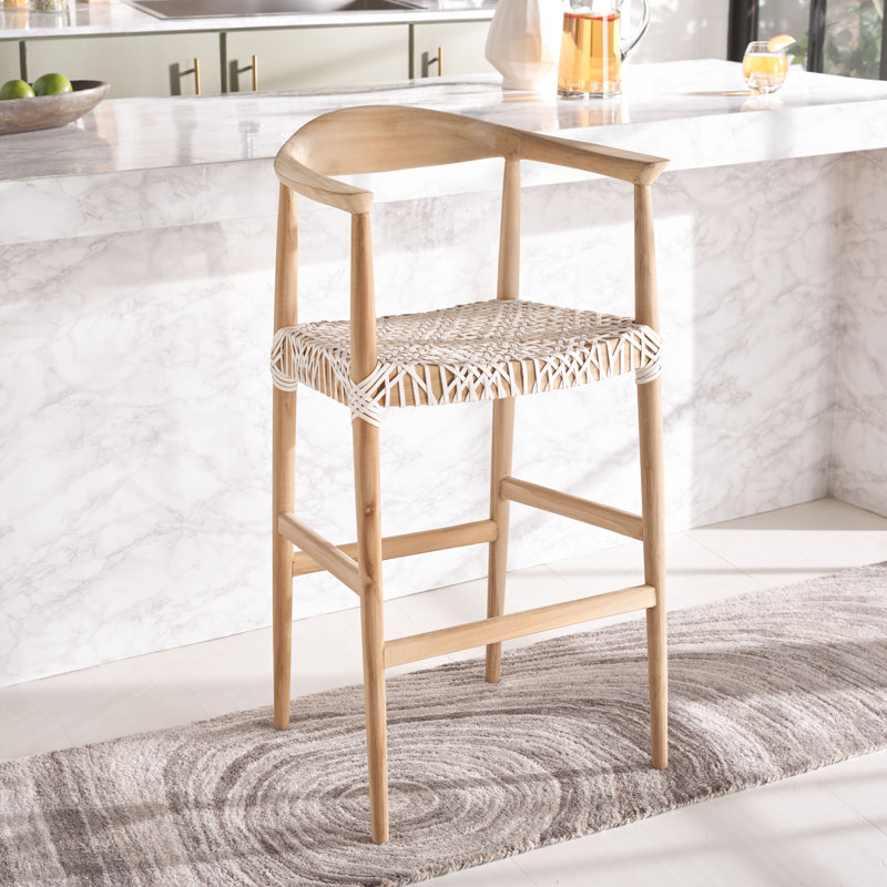 Kazbah Upholstered Counter Stool, Bar Stool (29” Seat Height)