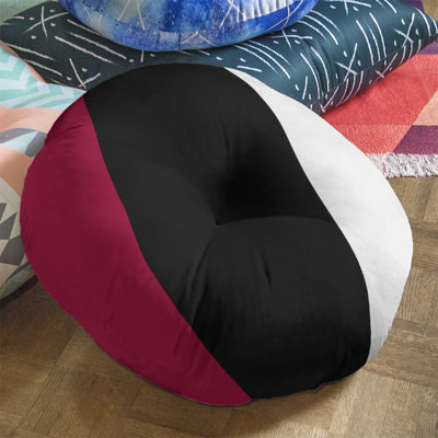 Striped Reversible Throw Pillow