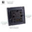 Trendi Switch 1 Gang 45 Amp Cooker Switch with Neon-117404354